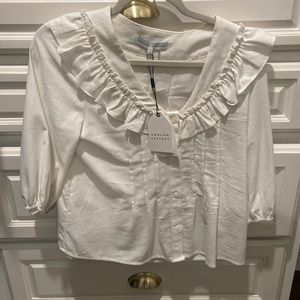 English factory small white top